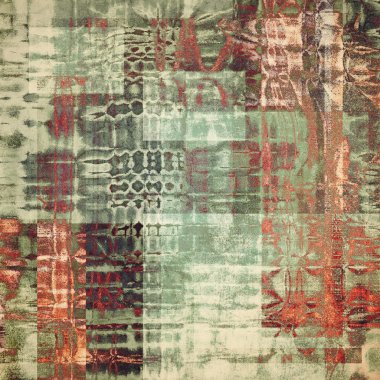 metin veya resim alanı olan Vintage doku