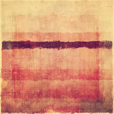 Old grunge background with delicate abstract canvas