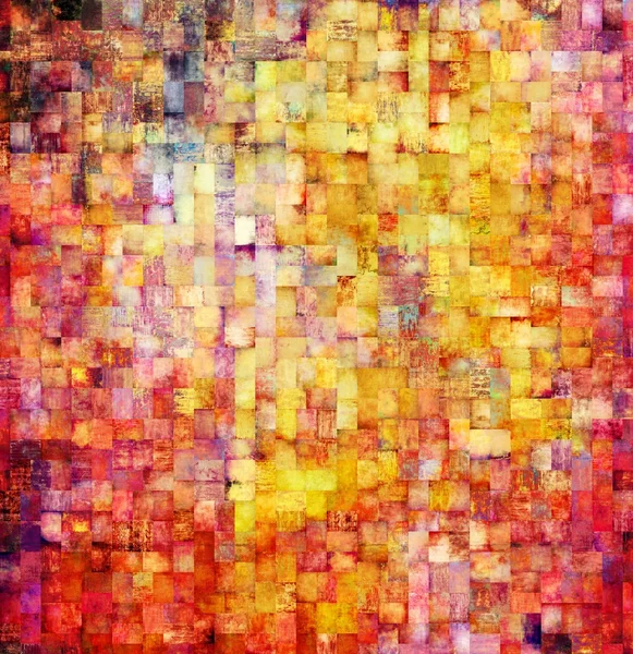 Винтажный мозаичный фон — стоковое фото