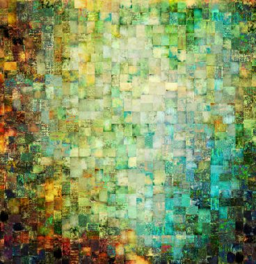 vintage mozaik arka plan