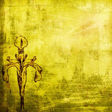 eski doku veya arka plan