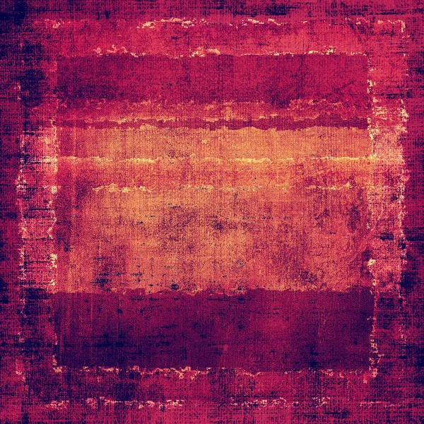 Old grunge background with delicate abstract canvas — Stockfoto