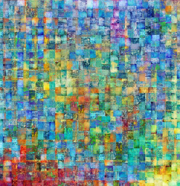 Винтажный мозаичный фон
