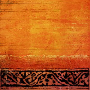 Klasik grunge arkaplanı. Metin veya resim için boşluk ile