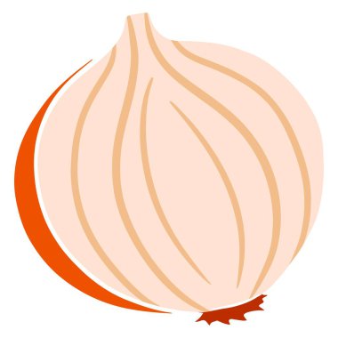 Taze soğan. Doğranmış soğan. Bulaşık malzemeleri. Çizgi film tarzı. Tasarım ve dekorasyon için vektör illüstrasyonu.