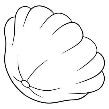 Taze kabak. Sebze. Mutfak malzemesi. Çizgi tarzı. Tasarım ve dekorasyon için vektör illüstrasyonu.