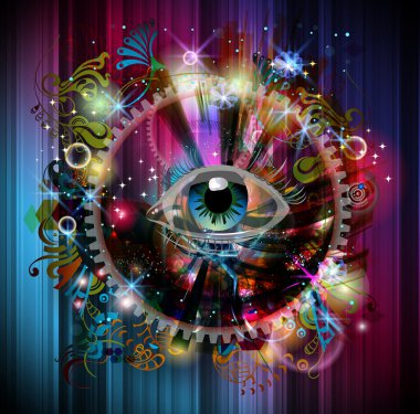 Parlak soyut arkaplan