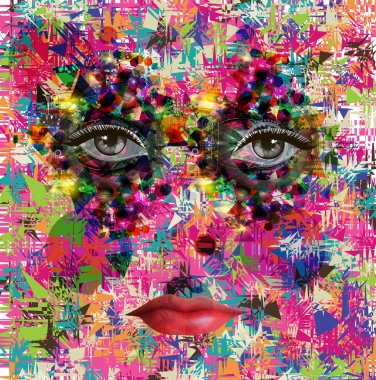 güzel kadın gözleri