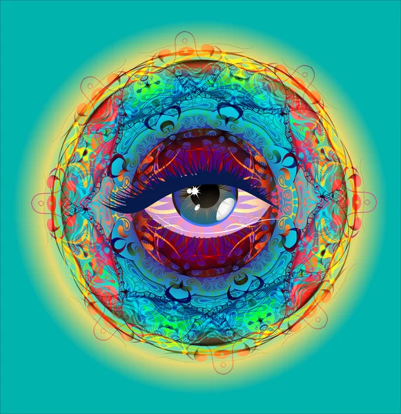 Волшебный глаз — стоковый вектор