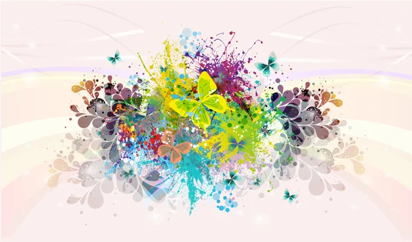 Abstract spring background — Stock Vector