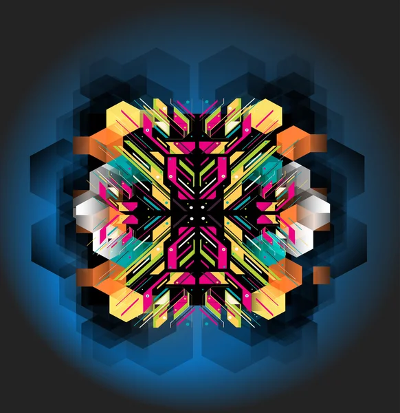 Abstracte kunst — Stockvector