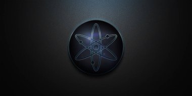 Kozmos kripto para rengarenk arka plan, kripto para kavramı