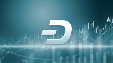 Renkli arkaplan, kripto para kavramı renk sanatı üzerine üç boyutlu dush şifreleme para