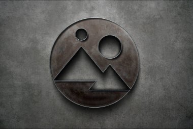 Renkli arkaplan, kripto para kavramı renk sanatı üzerine üç boyutlu mana şifreli para oluşturma