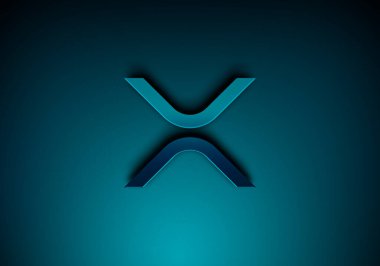 3D şifreleme xpr para rengarenk arkaplan, şifreleme konsepti 3D illüstrasyon