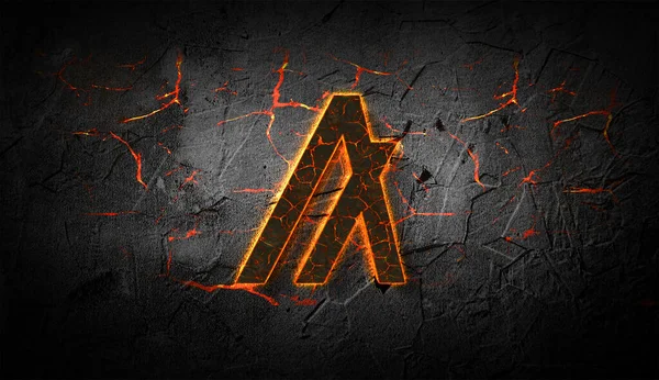 3D şifreleme algoritması rengarenk arka plan, şifreleme para konsepti 3D illüstrasyon