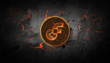 3D şifreleme para akışı rengarenk arka plan, şifreleme konsepti 3B illüstrasyon