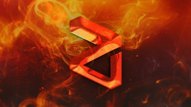 3D şifreleme zilliqa madeni para rengarenk arka plan, şifreleme konsepti 3D illüstrasyon