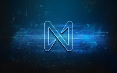 Renkli arkaplan, şifreleme konsepti 3D resimleme parasının yanında 3 boyutlu şifreleme