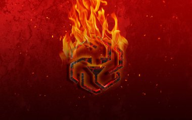 3D şifreleme unus para rengarenk arka plan, şifreleme konsepti 3D illüstrasyon