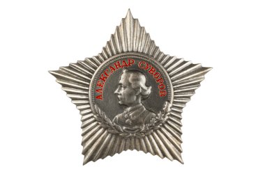 suvorov III derecesi sipariş.