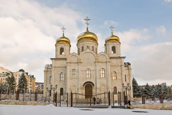 Catedral de Cristo Salvador. Pyatigorsk . — Fotografia de Stock