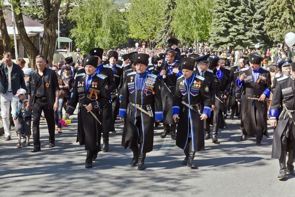 Les cosaques de l'armée cosaque Terek . — Photo