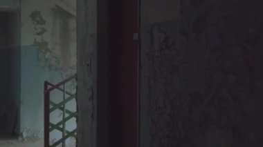 Terk edilmiş daireler. İnsansız bir şehir. Nükleer santralde felaket. Ukrayna. Pripyat.
