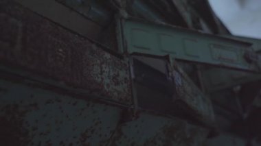 Terk edilmiş daireler. İnsansız bir şehir. Nükleer santralde felaket. Ukrayna. Pripyat.