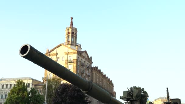 Kyiv Ukraine August 2022 Independence Day Kiev Central Street Khreshchatyk — Vídeo de Stock