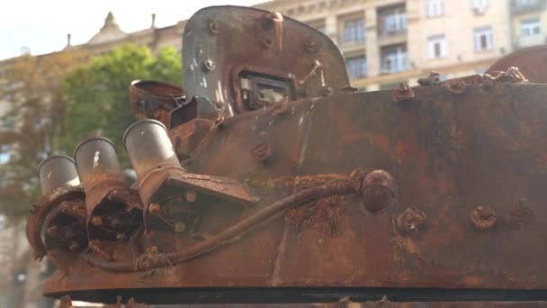 Kyiv Ukraine August 2022 Parade Khreshchatyk Honor Independence Day Ukraine — Stock Video