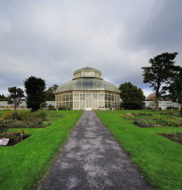 Dublin, İrlanda Ulusal botanik bahçeleri ana glasshouse