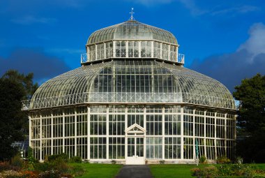 Dublin, İrlanda Ulusal botanik bahçeleri ana glasshouse