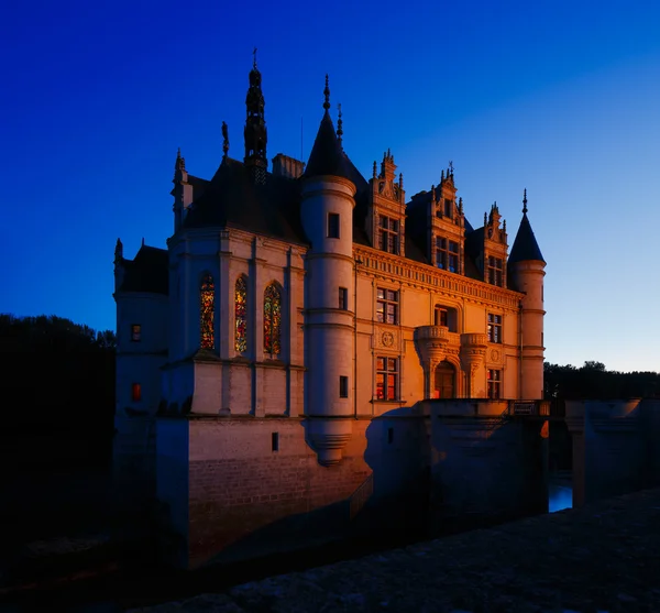 美轮美奂、 卢瓦尔河谷城堡群、 法国的城堡 — 图库照片