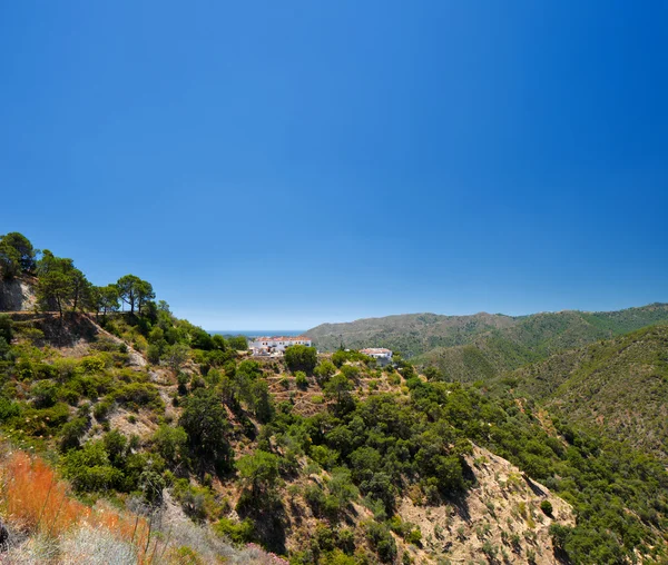 Land von istan Stadt in Andalusien, Spanien — Stockfoto