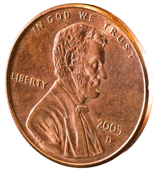 Moneda de un centavo — Foto de Stock
