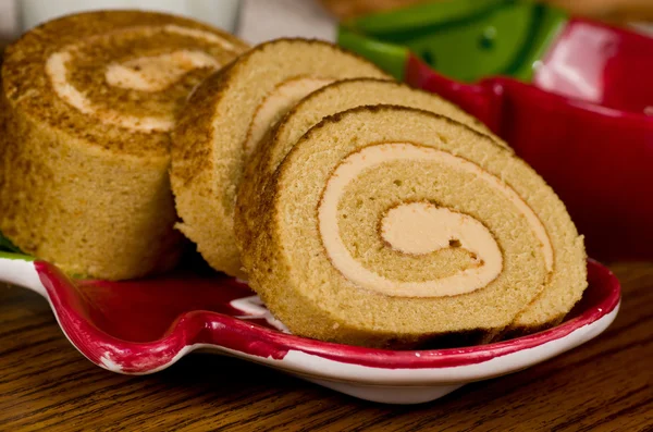 Tiramisu Roll — Stock Photo, Image