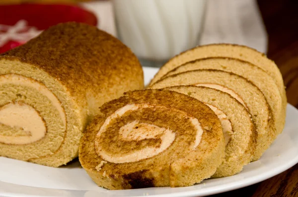 Tiramisu Roll — Stock Photo, Image