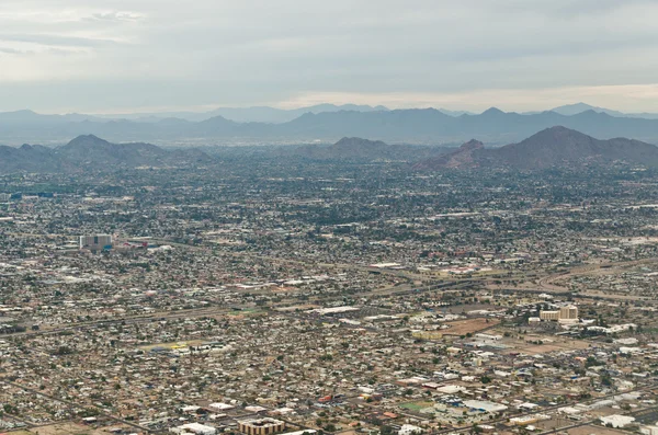 Phoenix Arizona from the Sky — Stock Photo, Image