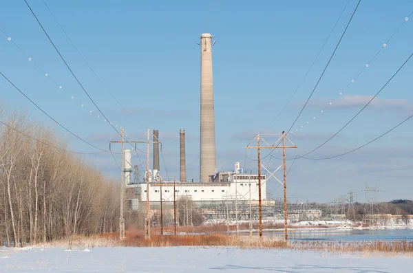 Centrale elettrica — Foto Stock