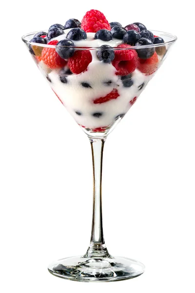 stock image Fresh Fruit Yogurt