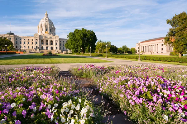 Minnesota Capital Garden — Stock Photo, Image