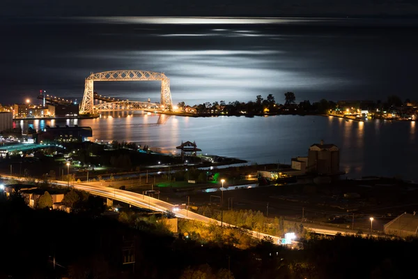 Minnesota Duluth nighttime Imagens De Bancos De Imagens Sem Royalties