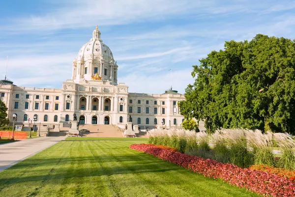 Minnesota Capital Garden — Stock Photo, Image