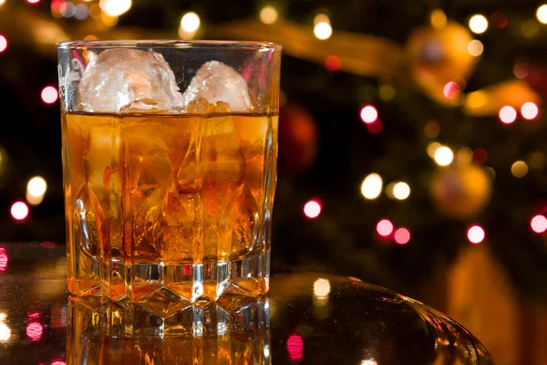 Weihnachtscocktail lizenzfreie Stockbilder