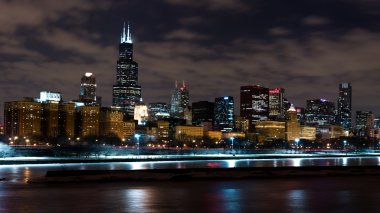 Chicago waterfront yakınındaki