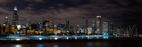 Chicago Illinois panorama Stock Obrázky