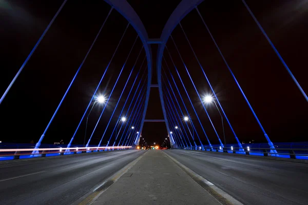 Lowry Avenue Bridge Royaltyfria Stockfoton