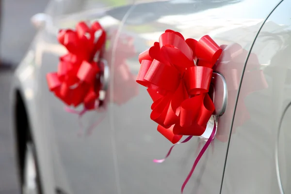 Farklı kullanımlar için dekore düğün araba parçası — Stok fotoğraf