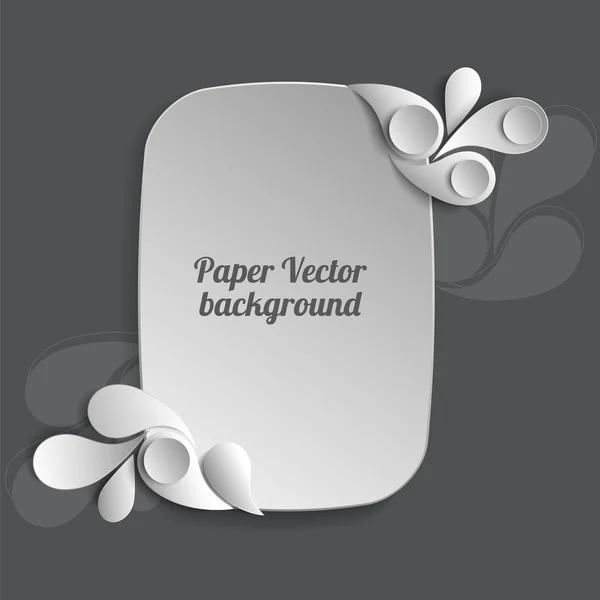 Kağıt vektör arkaplanı — Stok Vektör